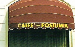 Markiza koszowa Cafe Postumia