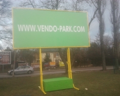Bilboard stojący Vendo park
