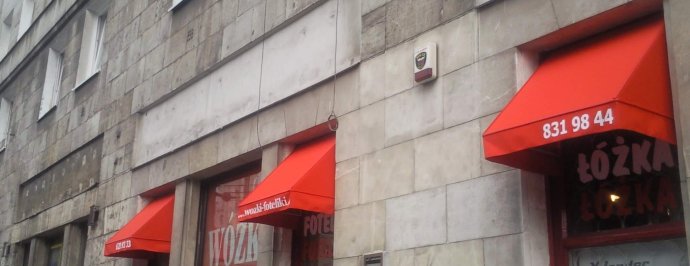 Markizy koszowe reklamowe