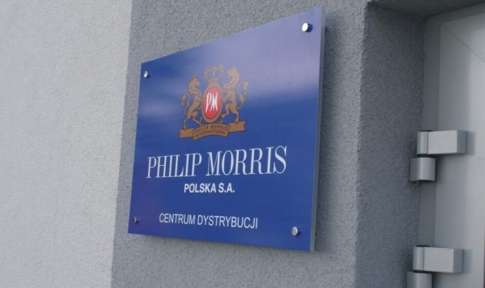 Szyld Philip Morris