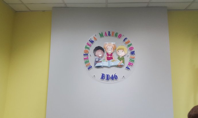 Szyld dla biblioteki