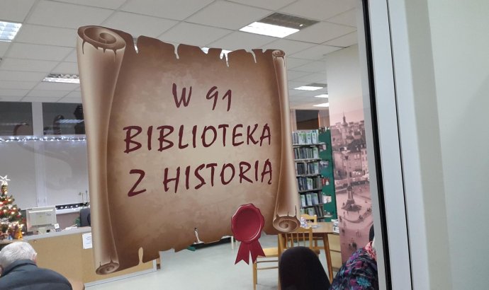 Szyld dla biblioteki