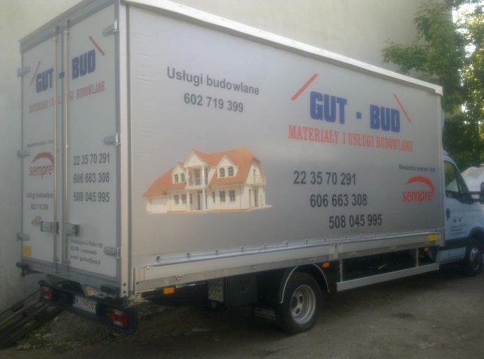 Wyklejenie pojazdu Gut-Bud