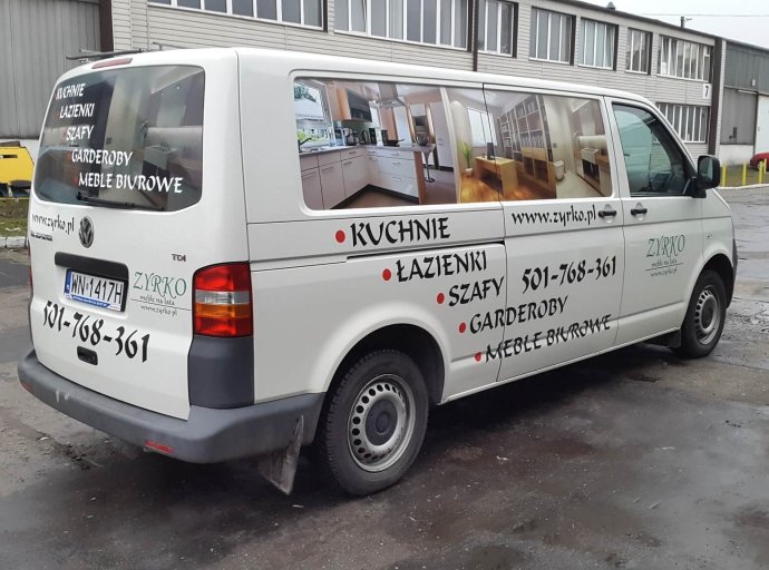 Wyklejanie samochodów dla Zyrko