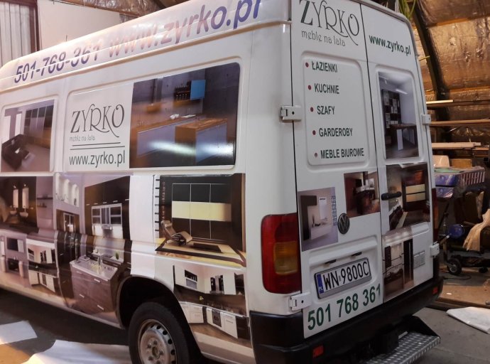 Wyklejanie samochodów dla Zyrko