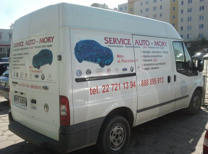 Wyklejenie pojazdu Auto-Mory