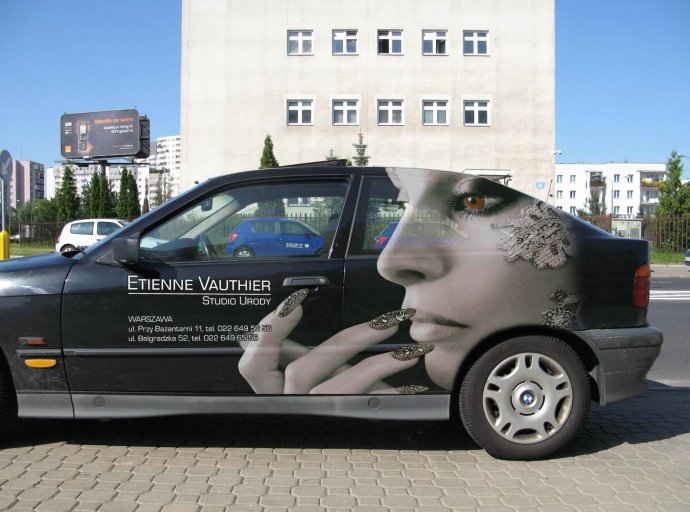 Oklejenie samochodu studio urody