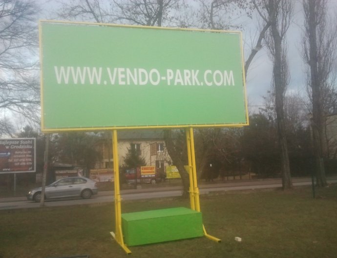 Bilboard stojący Vendo park