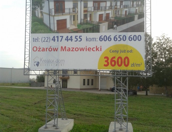 Bilboard sprzedaż segmentów