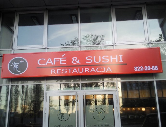 Kaseton dla restauracji